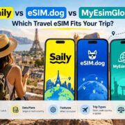 Saily vs eSIM.dog vs MyEsimGlobal: Which Travel eSIM Fits Your Trip?